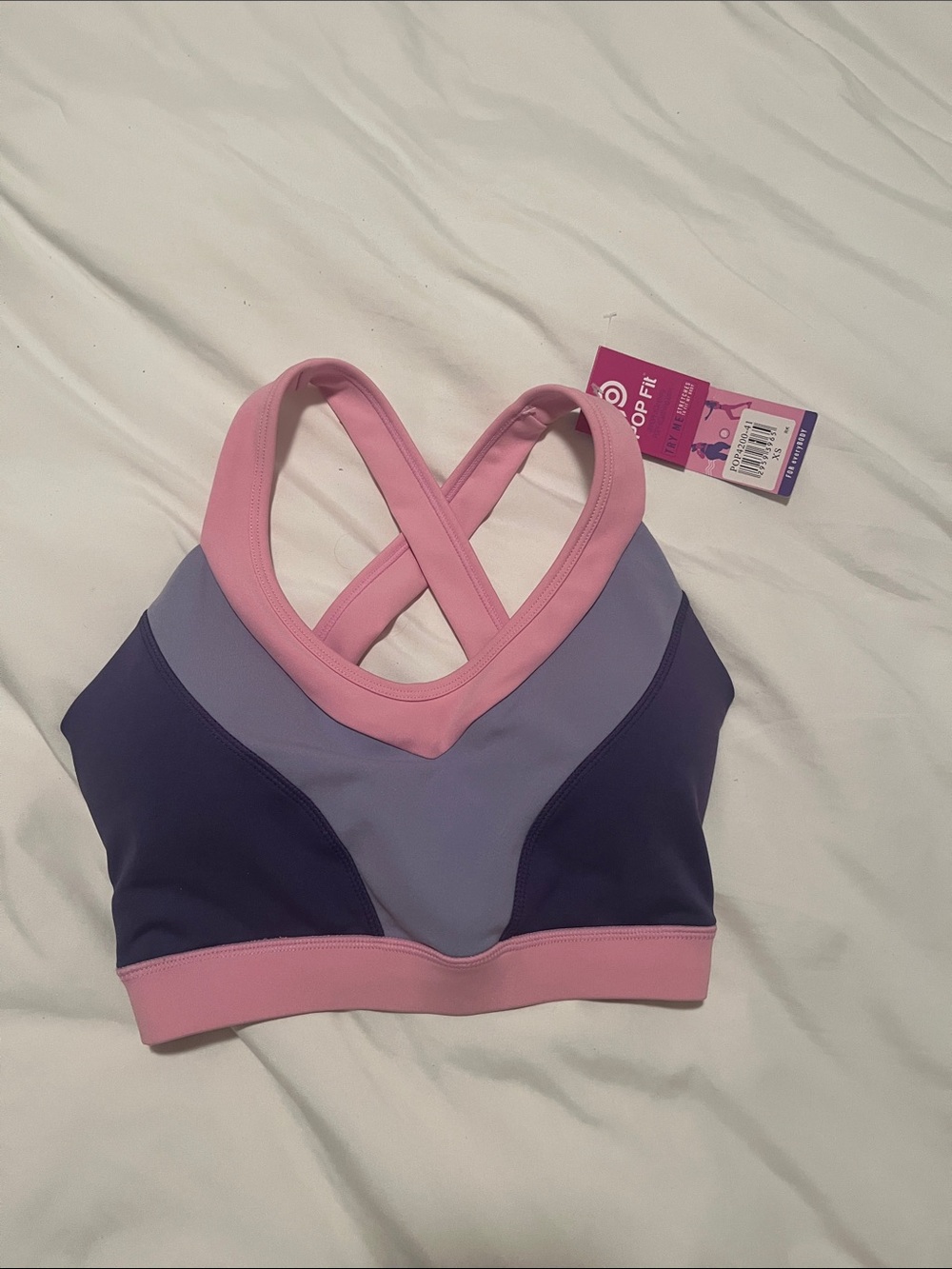 POP Fit Workout Crop Top NWT XS
